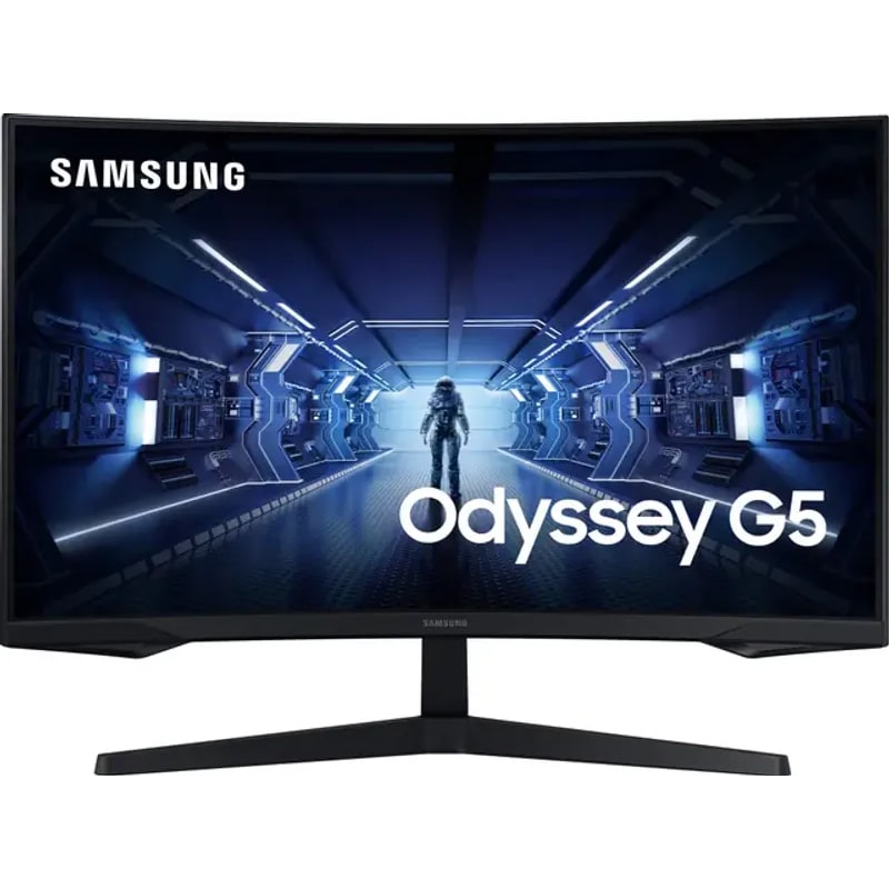 Samsung Odyssey G5 27" Curved Gaming Monitor - WQHD 144Hz, HDR10, FreeSync Premium - C27G58TQWR